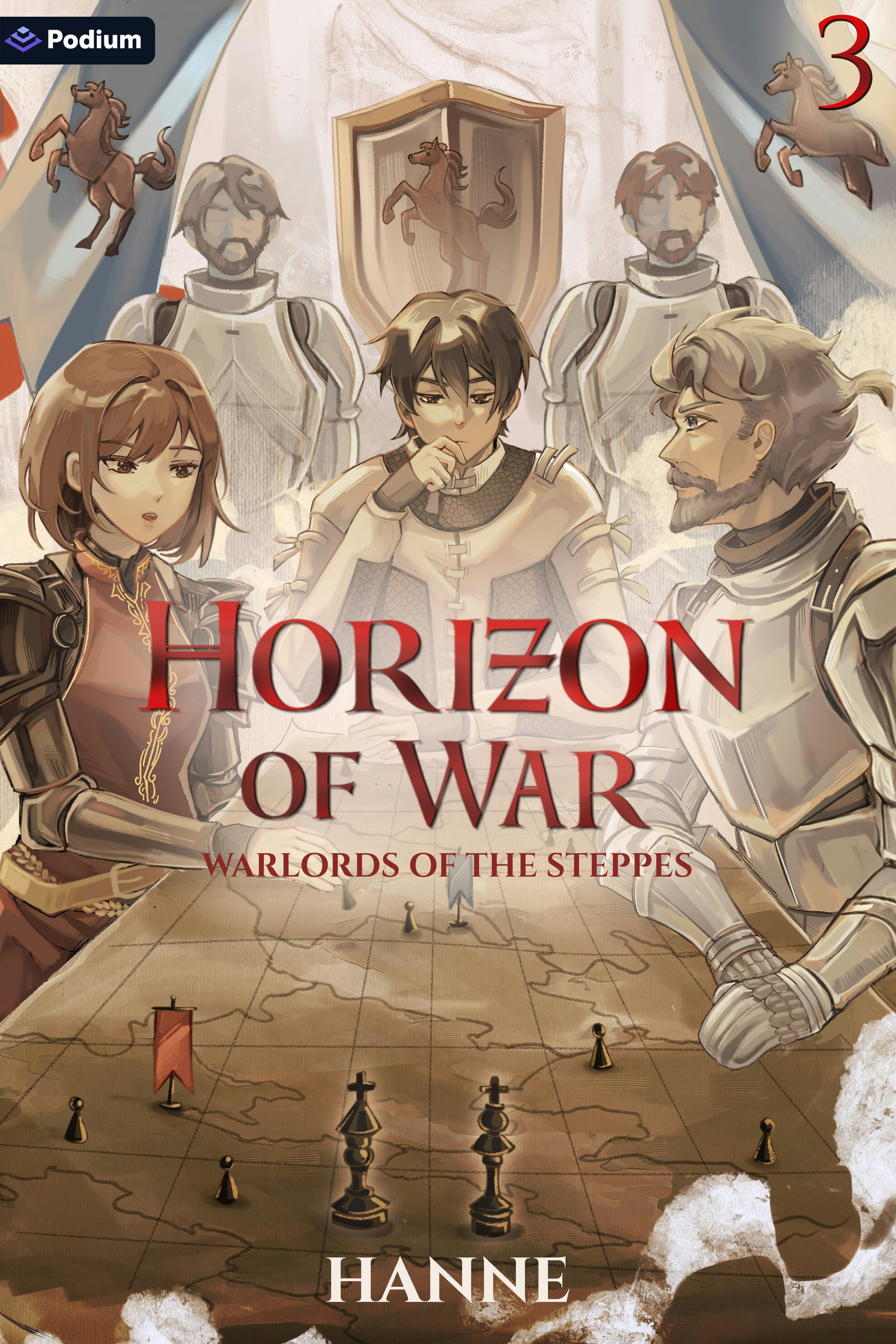 Book cover image for Warlords of the Steppes ISBN: 9781039468115